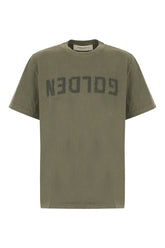 Military green cotton t-shirt -  | Wise