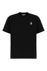 Black cotton t-shirt -  | Wise