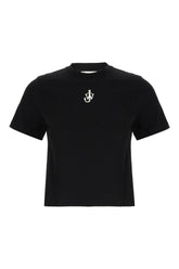 Black cotton t-shirt -  | Wise