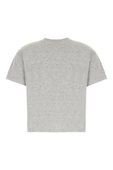 Melange grey cotton t-shirt -  | Wise