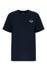 T-shirt in cotone blu notte -  | Wise