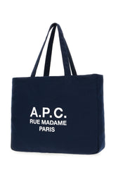 Borsa shopping Diane Rue Madame in in tela blu navy -  | Wise