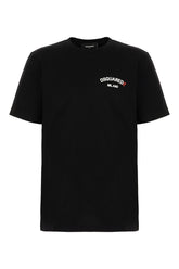 Black cotton t-shirt -  | Wise