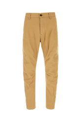 Camel cotton stretch chino pants -  | Wise