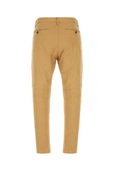 Camel cotton stretch chino pants -  | Wise