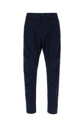 Pantalone chino in cotone stretch blu -  | Wise