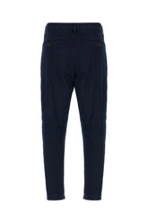 Blue cotton stretch chino pants -  | Wise