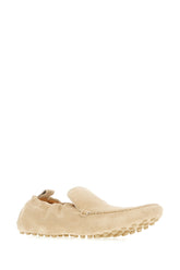 Sand suede Gommino 22L loafers -  | Wise