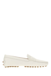 Ivory leather loafers -  | Wise