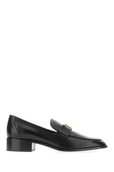 Black leather loafers -  | Wise