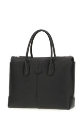 Black leather handbag -  | Wise