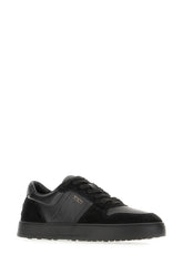 Black leather and suede sneakers -  | Wise