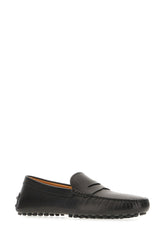 Black leather Gommino loafers -  | Wise