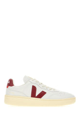 White leather V-90 sneakers -  | Wise