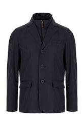 Blu fabric jacket -  | Wise