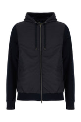 Navy blue cotton cardigan -  | Wise