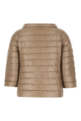 Beige nylon down reversible jacket -  | Wise