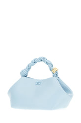 Borsa a mano Bou piccola in similpelle azzurro pastello -  | Wise