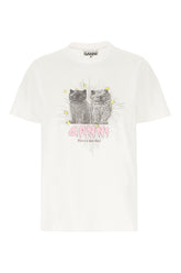 T-shirt in cotone bianco -  | Wise