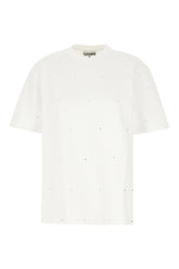 T-shirt in cotone bianco -  | Wise