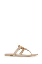 Ivory leather Miller sandals -  | Wise