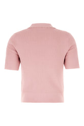 Polo in misto cashmere malva -  | Wise