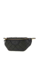 Black leather belt bag -  | Wise