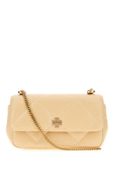 Cream leather mini Kira shoulder bag -  | Wise