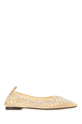 Embellished fabric ballerinas -  | Wise