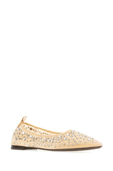 Embellished fabric ballerinas -  | Wise