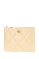 Cream leather Kira pouch -  | Wise