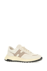 Two-tone leather and mesh Hyperlight sneakers -  | Wise