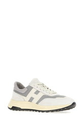 Two-tone leather and mesh Hyperlight sneakers -  | Wise