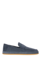 Blue suede loafers -  | Wise