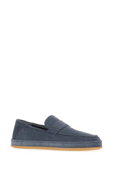 Blue suede loafers -  | Wise