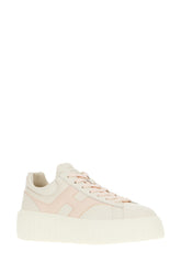 Sand nappa leather H-Stripes sneakers -  | Wise