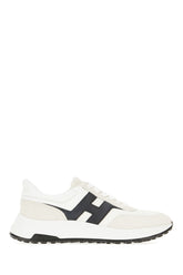 Two-tone leather and mesh Hyperlight sneakers -  | Wise