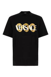 Black cotton t-shirt -  | Wise