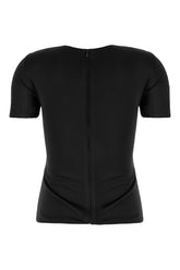 Top in viscosa nera -  | Wise