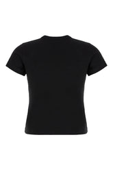 Black cotton t-shirt -  | Wise