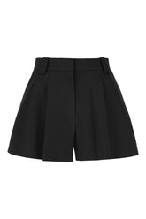 Black cotton shorts -  | Wise