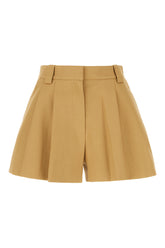 Camel cotton shorts -  | Wise