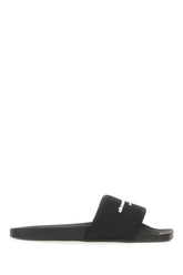 Black rubber slippers -  | Wise