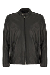 Black leather jacket -  | Wise