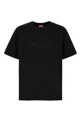 Black cotton t-shirt -  | Wise