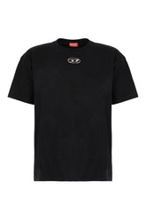 Black cotton t-shirt -  | Wise