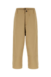 Khaki green cotton pants -  | Wise