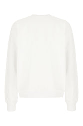 White cotton sweatshirt -  | Wise