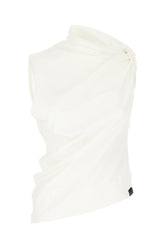 White cotton top -  | Wise