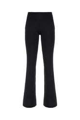 Black stretch nylon leggings -  | Wise